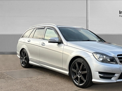 Mercedes-Benz C-Class C220 CDI AMG Sport Edition Estate Auto with B/tooth Power Fold Mirrors P/