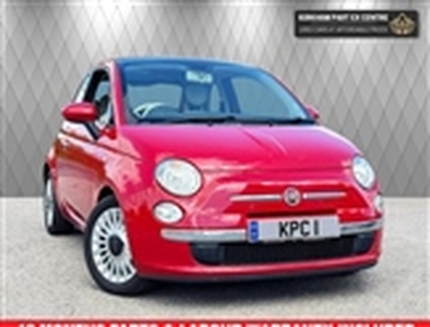 Used 2013 Fiat 500 1.2 LOUNGE 3d 69 BHP 12 MONTHS NATIONWIDE PARTS & LABOUR WARRANTY INCLUDED in Preston