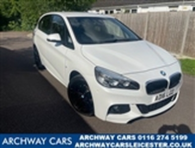 Used 2016 BMW 2 Series 2.0L 218D M SPORT ACTIVE TOURER 5d AUTO 148 BHP in Leicester