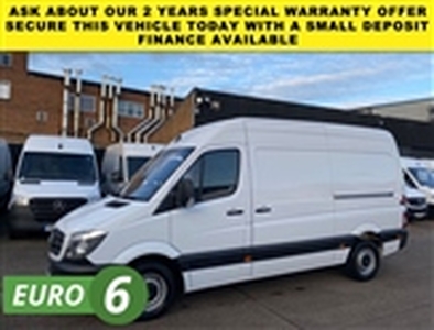 Used 2016 Mercedes-Benz Sprinter 2.1 314 CDI L2 H2 MWB H/ROOF 140BHP. EURO 6 ULEZ. 115K MLS. FINANCE. PX. in Leicestershire