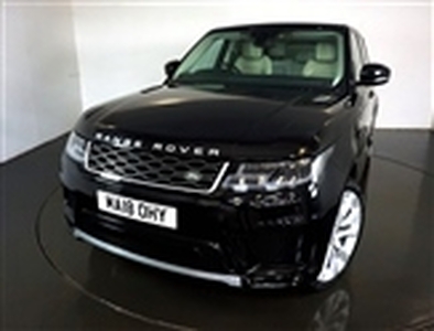 Used 2018 Land Rover Range Rover Sport 3.0 SDV6 HSE 5d AUTO 306 BHP-2 FORMER KEEPERS-FINISHED IN NARVIK BLACK WITH IVORY WHITE LEATHER UPHO in Warrington