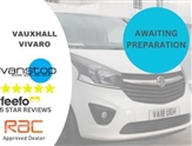 Used 2018 Vauxhall Vivaro 1.6 L1H1 2900 SPORTIVE CDTI BITURBO S/S ECOTEC 125 BHP in Bolton