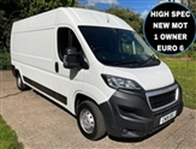 Used 2019 Peugeot Boxer 2.0 BLUE HDI 335 L3H2 PROFESSIONAL P/V 130 BHP in Gravesend