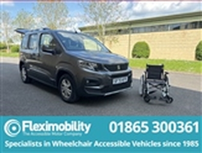 Used 2020 Peugeot Rifter Wheelchair Accessible Vehicle SF70KFR BLUEHDI S/S ALLURE in Northmoor