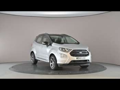 Ford, Ecosport 2020 (70) 1.0 EcoBoost 140 ST-Line 5dr Petrol Hatchback