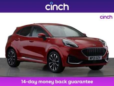 Ford, Puma 2021 ST-LINE VIGNALE MHEV WITH FULL HEATED LEATHER! Manual 5-Door