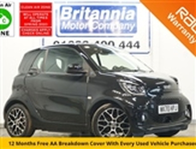 Used 2020 Smart Fortwo PRIME EXCLUSIVE PEV ELECTRIC AUTOMATIC 81 BHP in Newport