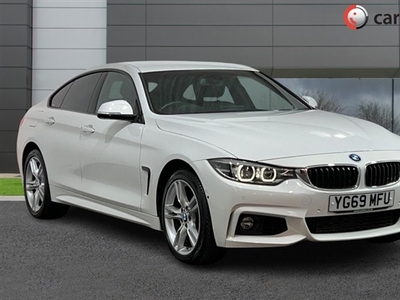 Used BMW 4 Series 2.0 420D XDRIVE M SPORT GRAN COUPE 4d 188 BHP Park Assist Package, Surround View, Heated Front Seats in