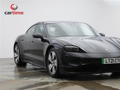 Used Porsche Taycan BASE 4d 470 BHP 16.8in Touchscreen, Apple CarPlay, Satellite Navigation, Cruise Control, Heated Fron in