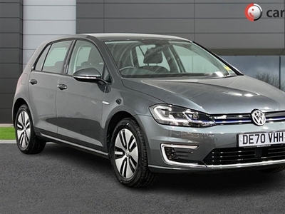 Used Volkswagen Golf E-GOLF 5d 135 BHP Android Auto/Apple CarPlay, Adaptive Cruise Control, Parking Sensors, Mirror Pack, in