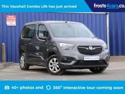 Vauxhall, Combo Life 2020 5dr 1.2 Turbo Energy Automatic 7 Seater