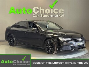 Used Audi A4 1.4 TFSI BLACK EDITION 4d 148 BHP *UPTO 60MPG, SHATTERING PERFORMANCE, HUGE SPEC, CHOICE OF 5!!* in Blackburn