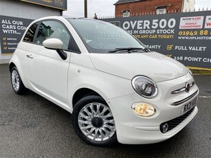 Used Fiat 500 1.0 LOUNGE MHEV 3d 69 BHP in