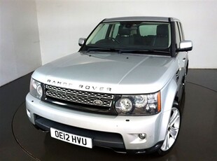 Used Land Rover Range Rover Sport 3.0 SDV6 HSE LUXURY 5d AUTO 255 BHP-2 FORMER KEEPERS-LOW MILEAGE-INDUS SILVER METALLIC-HEATED BLACK in Warrington