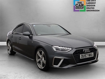 Used Audi A4 2.0 TFSI S LINE MHEV 4d 188 BHP in Bury