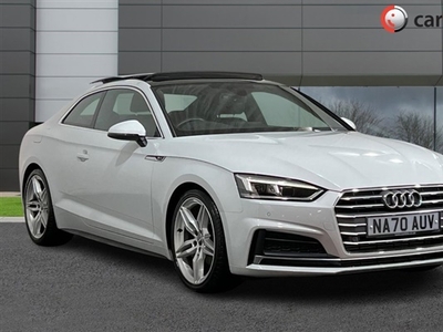 Used Audi A5 2.0 TFSI S LINE MHEV 2d 188 BHP Heated Seats, Rear View Camera, Audi Virtual Cockpit, Wireless Charg in