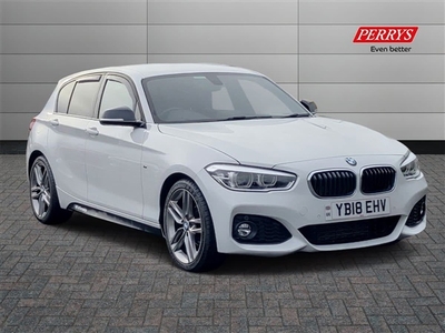 Used BMW 1 Series 118d M Sport 5dr [Nav/Servotronic] Step Auto in Burnley