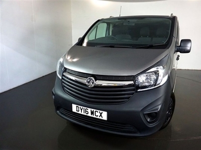 Used Vauxhall Vivaro 1.6 COMBI CDTI S/S-2 OWNERS FROM NEW-9 SEATS-LOW MILEAGE-SIDE BARS-REAR PARKING SENSORS-AIR CONDITIO in Warrington