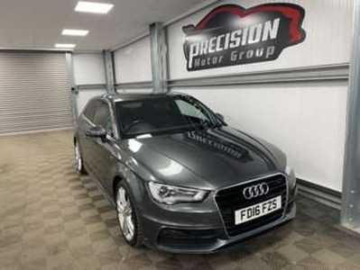 Audi, A3 2014 (64) 1.4 TFSI S LINE 5d-2 OWNER CAR FINISHED IN SHIRAZ RED WITH BLACK HALF LEATH 5-Door