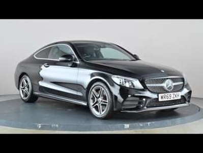 Mercedes-Benz, C-Class 2018 1.5 C200 MHEV AMG Line G-Tronic+ Euro 6 (s/s) 2dr Automatic