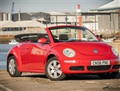 Used 2006 Volkswagen Beetle 1.6 LUNA 8V 101 BHP CABRIO CONVERTIBLE - LOW MILEAGE in RED in Southampton