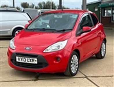 Used 2013 Ford KA 1.2 Zetec Hatchback 3dr Petrol Manual Euro 5 (s/s) (69 ps) in Peterborough