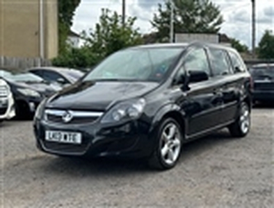 Used 2013 Vauxhall Zafira 1.6 EXCLUSIV 5d 113 BHP in Kent
