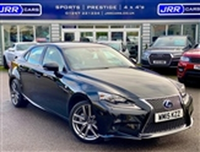 Used 2015 Lexus IS 2.5 F Sport E-CVT Euro 5 (s/s) 4dr in Chorley