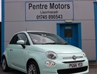 Used 2017 Fiat 500 in Wales