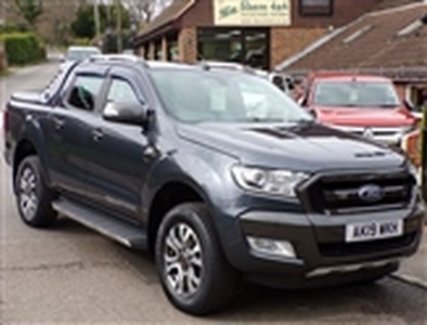 Used 2019 Ford Ranger 3.2 TDCi Wildtrak Pickup 4dr Diesel Auto 18000 Miles FFSH Mountain top-NO VAT in Nr Guildford