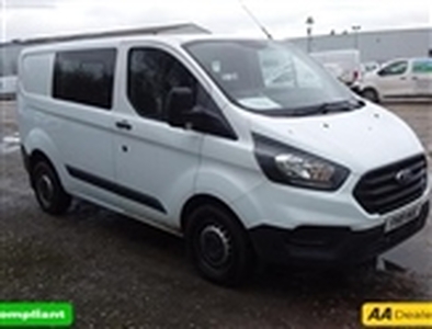 Used 2019 Ford Transit Custom 2.0 300 BASE DCIV L1 H1 104 BHP IN WHITE WITH 64998 MILES AND A FULL SERVICE HISTORY, 1 OWNER FROM N in London