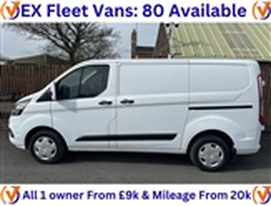Used 2020 Ford Transit Custom 2.0 300 TREND P/V ECOBLUE 129 BHP ** ONLY 57,000 MILES ** in Huntingdon