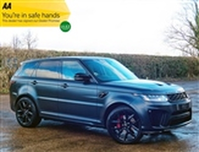 Used 2020 Land Rover Range Rover Sport 5.0 SVR 5d 567 BHP in Essex