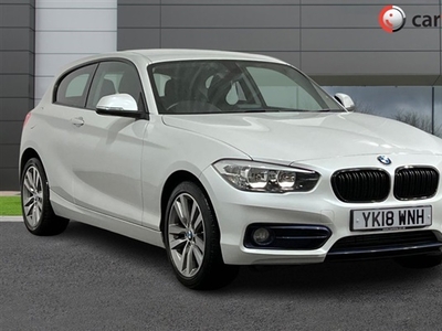 Used BMW 1 Series 1.5 116D SPORT 3d 114 BHP Air Conditioning, BMW Satellite Navigation, DAB Digital Radio, Voice Contr in