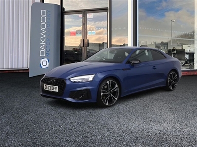 Used Audi A5 2.0 TFSI 35 Black Edition Coupe 2dr Petrol S Tronic Euro 6 (s/s) (150 ps) in Bury