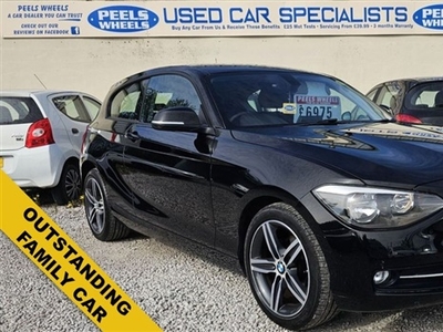 Used BMW 1 Series 1.6 116I SPORT 3d 135 BHP M * BLACK * IDEAL FAMILY CAR in Morecambe