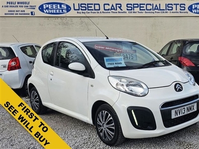 Used Citroen C1 1.0 VTR 3d 67 BHP * FIRST CAR * WHITE * LOW MILEAGE in Morecambe