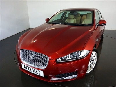 Used Jaguar XF 2.2 D PREMIUM LUXURY 4d AUTO-2 FORMER KEEPERS-HEATED BEIGE LEATHER UPHOLSTERY-CRUISE CONTROL-SATNAV- in Warrington