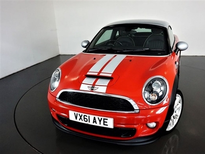 Used Mini Coupe 2.0 COOPER SD 2d-CARBON BLACK LEATHER-MULTIFUNCTION STEERING WHEEL-ELECTRIC FOLDING MIRRORS-SILVER S in Warrington
