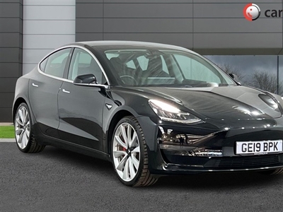 Used Tesla Model 3 PERFORMANCE AWD 4d 483 BHP Heated Front / Rear Seats, Autopilot, Performance Brakes, Park Assist Cam in