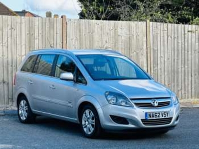 Vauxhall, Zafira 2012 (62) 2012 VAUXHALL ZAFIRA 1.7 CDTi ecoFLEX Design [110] 5dr 7 SEATS 6 SPEED