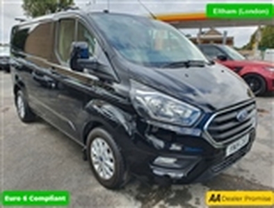 Used 2019 Ford Transit Custom 2.0 280 LIMITED P/V L1 H1 5d 129 BHP IN BLACK WITH 78,000 MILES AND A FULL SERVICE HISTORY, 2 OWNER in London