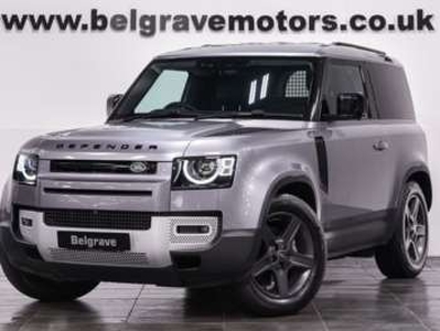 Land Rover, Defender 90 2021 (21) 2.0 P300 S Auto 4WD (s/s) 3dr
