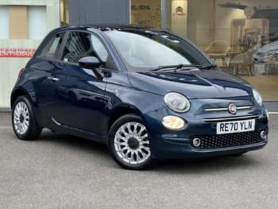 Fiat, 500 2020 1.2 LOUNGE DUALOGIC 3d 69 BHP 7in HD Touchscreen, Apple CarPlay - Android A 3-Door