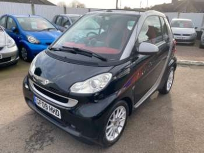 smart, fortwo cabrio 2012 (61) 1.0 PASSION MHD 2d 71 BHP 2-Door