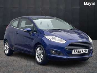 Ford, Fiesta 2016 1.5 TDCi Titanium 5dr, Parking Sensors, Alloy Wheels, Air Con, USB & AUX Co