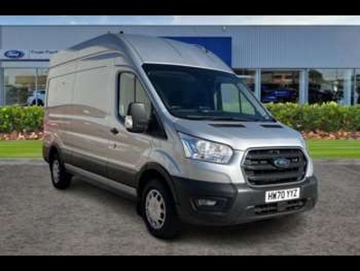 Ford, Transit 2021 350 Leader L3 H2 LWB Medium Roof FWD 2.0 EcoBlue 130ps - FRONT & REAR PARKI 0-Door