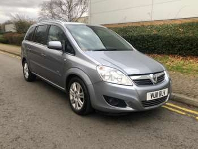 Vauxhall, Zafira 2012 (62) 1.8 DESIGN 5DR Manual