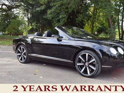 Bentley Continental l 6.0 W12 GTC Auto 4WD Euro 4 2dr Immaculate Throughout Convertible