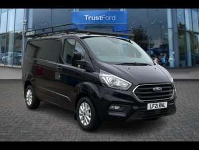 Ford, Transit Custom 2022 300 Limited L1 SWB FWD 2.0 EcoBlue 130ps Low Roof, AIR CON, CRUISE CONTROL 0-Door